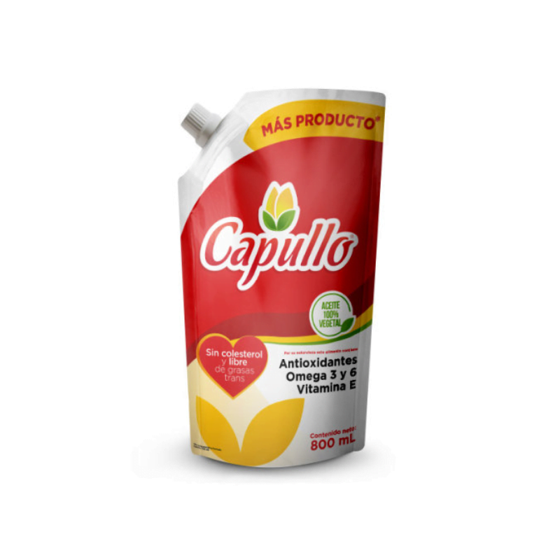 Aceite Vegetal Capullo Doypack 750ml