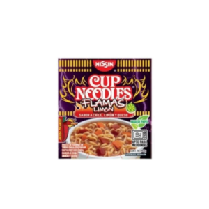 Sopa Instantánea de Chile Limón y Queso Nissin Cup Noodles 64gr