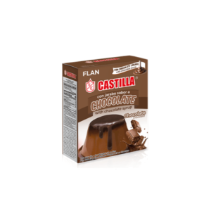 Flan de Chocolate con Sirope Castilla 95gr