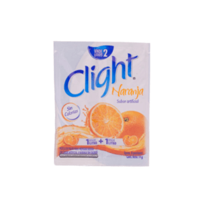 Refresco En Polvo Naranja Clight Sobre 14gr