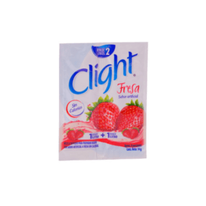 Refresco En Polvo Fresa Clight Sobre 14gr