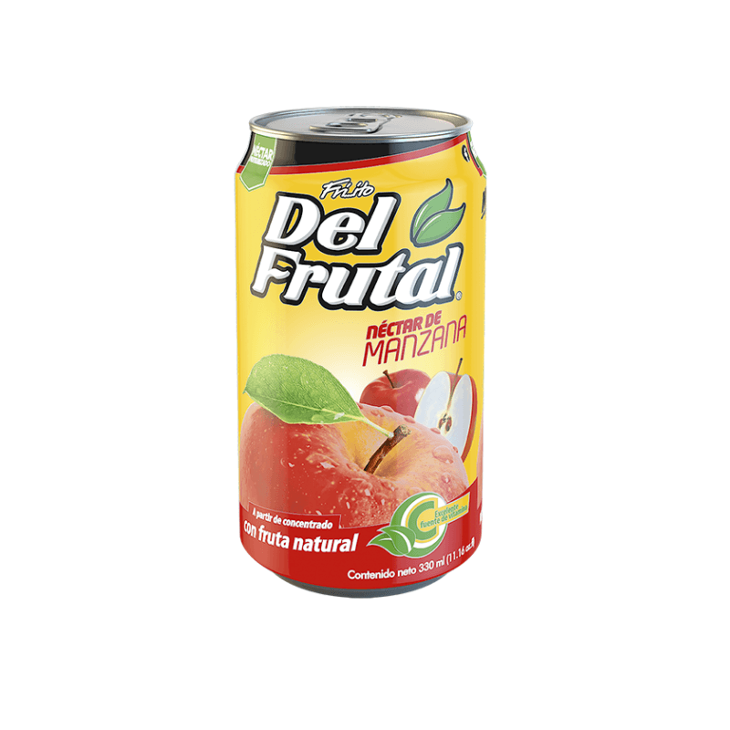 Néctar de Manzana Del Frutal Lata 330ml