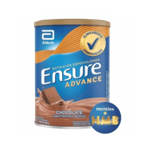 Complemento Alimenticio Chocolate Abbott Ensure Advance Lata 400gr