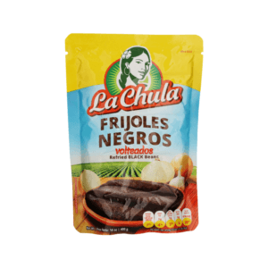 Frijoles Negros Volteados La Chula Doypack 14oz