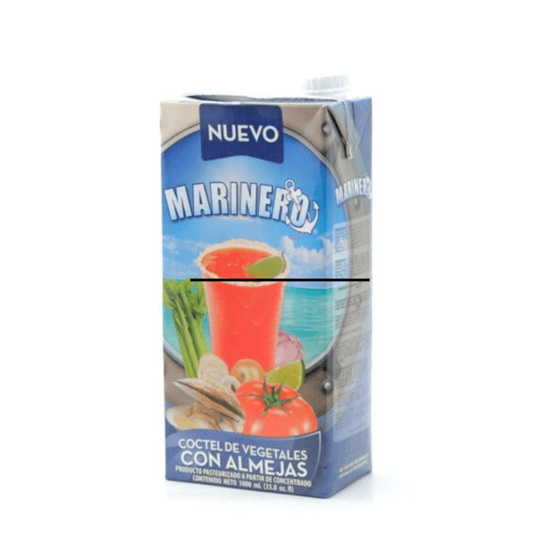 Jugo Coctel de Vegetales con Almejas Marinero 1lt