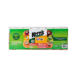 Jugos Surtidos Kern's Junior Tetra 8uds 200ml