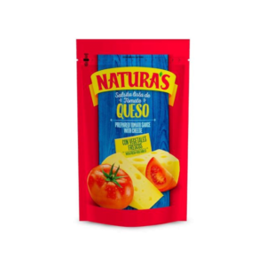 Salsa de Tomate sabor Queso Natura's Doypack 180gr