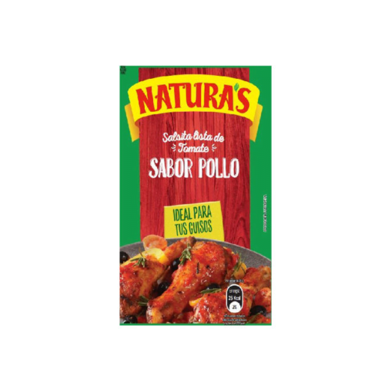 Salsa de Tomate sabor Pollo Natura's Doypack 90gr