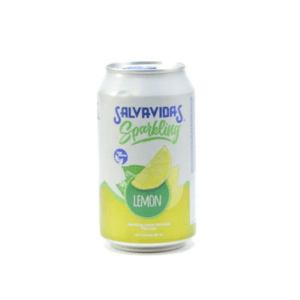 Agua Mineral sabor Limón Salvavidas Sparkling Lata 355ml