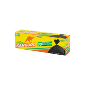 Bolsas de Basura Negras Extra-Grandes Kanguro 10uds