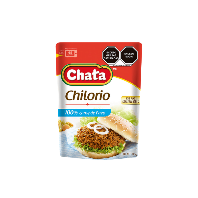 Chilorio de Pavo Chata Doypack 215gr