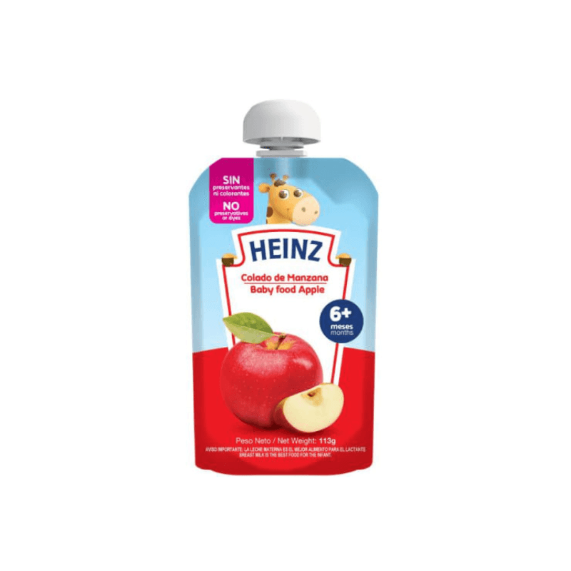 Compota sabor Manzana Heinz Doypack 113gr