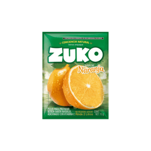 Jugo en Polvo sabor Naranja ZUKO Sobre 25gr