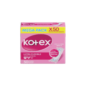 Protectores Diarios Kotex Ultra Flexibles 50uds