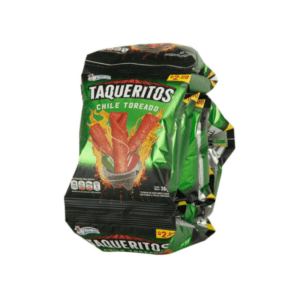 Boquitas Picantes de Chile Toreado Taqueritos  34gr Tira 12uds