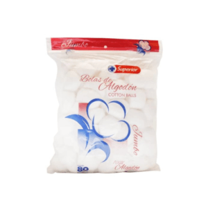 Bolas de Algodón Jumbo Superior 80uds