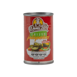 Jalapeños en Escabeche Enlatados Doña Tita 195gr