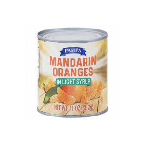 Mandarinas en Almíbar Enlatadas Pampa 312gr