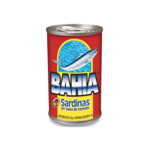 Sardinas en Salsa de Tomate Enlatadas Bahia 155gr