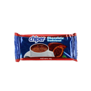 Tableta de Chocolate Tradicional Chiper 190gr