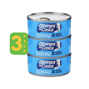 Trozos de Atún en Agua Enlatados Gomes da Costa 3Pack 142gr