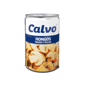 Trozos y Tallos de Hongos Enlatados Calvo 425gr
