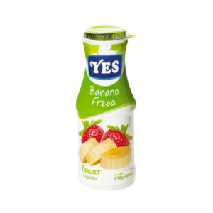Yogurt Líquido de Banano y Fresa Yes 200ml