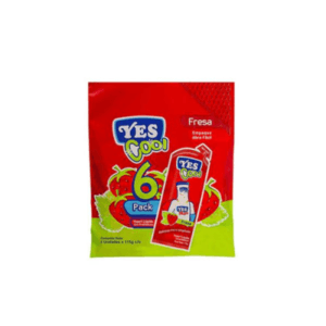 Yogurt Líquido de Fresa Yes 6uds 690gr