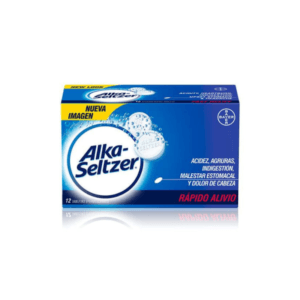 Antiácido Efervescente Alka-Seltzer Bayer 12uds