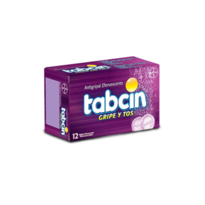 Antigripal Efervescente Tabcin Gripe y Tos Bayer 12uds