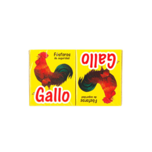 Fósforos Gallo 10uds