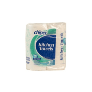 Toallas de Papel Doble Hoja Chiper 120 Hojas 2uds