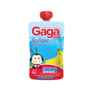 Compota sabor Banano Gaga Doypack 113gr