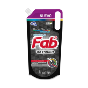 Detergente Líquido para Ropa Oscura y de Color Fab 1lt