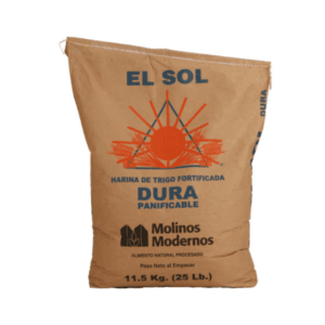 Harina de Trigo Dura El Sol 25lb