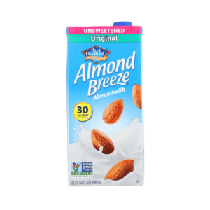 Leche de Almendras Sin Azúcar Líquida UHT Almond Breeze 946ml