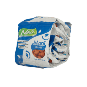 Maní Japonés Naú 18gr Tira 12uds