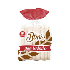 Pan Dulce Tostado Blini 10uds