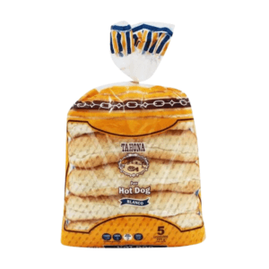 Pan Hotdog Blanco Tahona 5uds 195gr