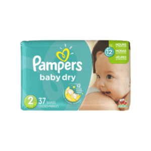 Pañales para Bebé Talla 2 Pampers Baby-Dry 37uds