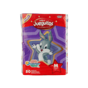 Pañales para Bebé Talla Mediana Jueguitos 50uds