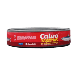 Sardinas en Salsa de Tomate Enlatadas Calvo 425gr