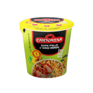 Sopa Instantánea de Pollo con Maíz Cantonesa 65gr
