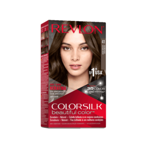 Tinte para Cabello Castaño Medio Revlon ColorSilk 41 Tonos