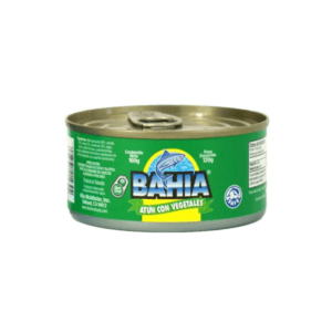Trozos de Atún con Vegetales Enlatados Bahia 160gr