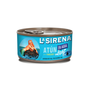 Trozos de Atún en Agua Enlatados La Sirena 160gr