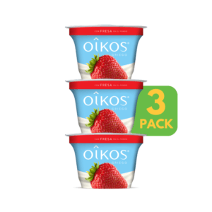 Yogurt Griego con Fresas Oikos 3Pack 150gr