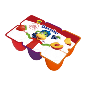Yogurt Batido Sabores Surtidos Danonino 6uds 42gr