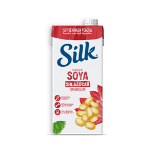 Leche de Soya Sin Azúcar Líquida UHT Silk 1lt