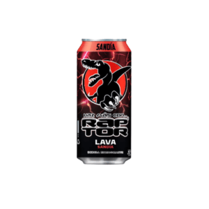 Bebida Energizante de Sandía Raptor Lava Lata 473ml